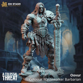 Oovur - Colossal Wastewalker Barbarian 3D-printed model